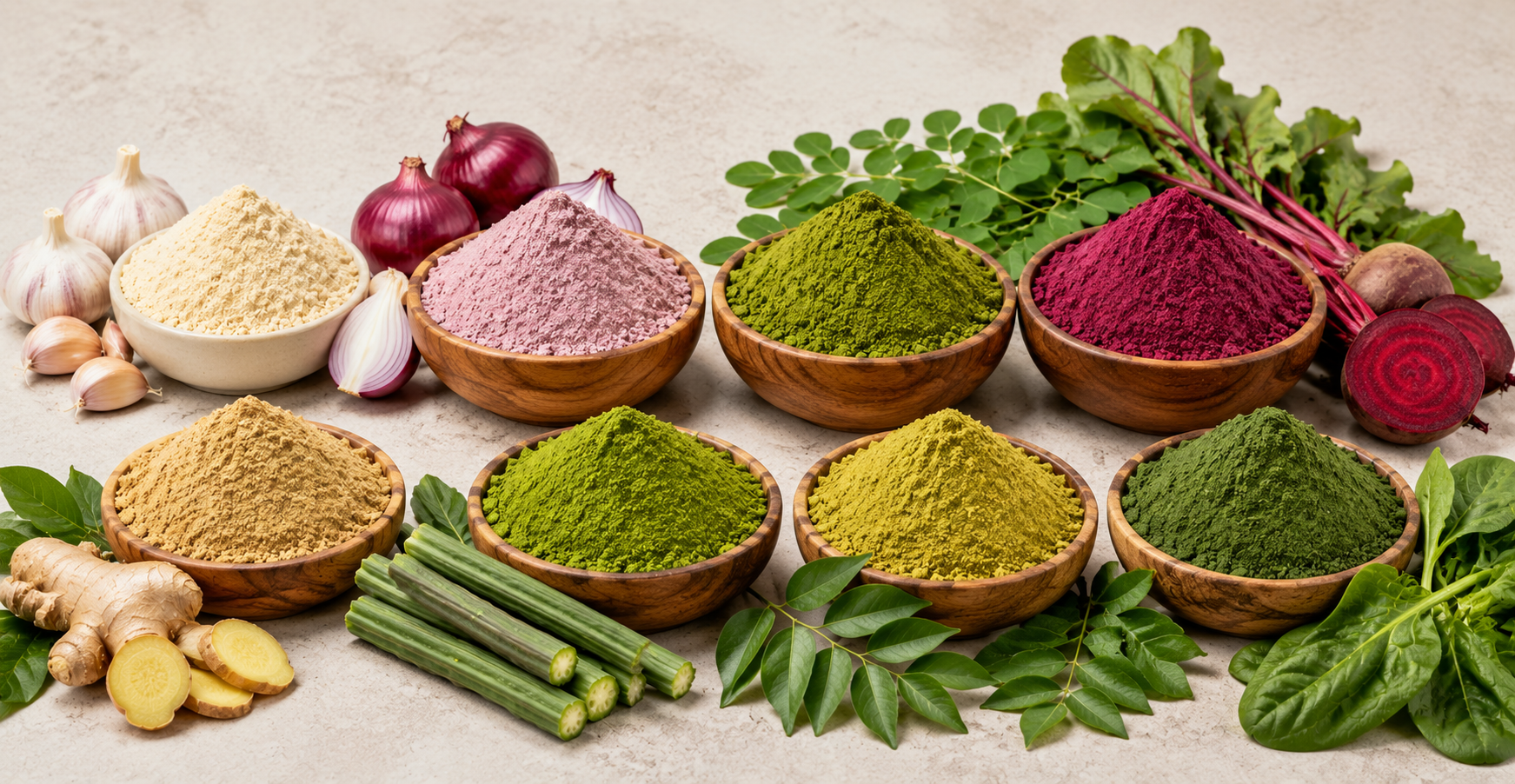 Spices, seeds, and dehydrated ingredients